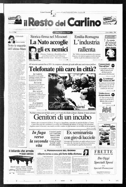 Il Resto del Carlino : giornale dell'Emilia